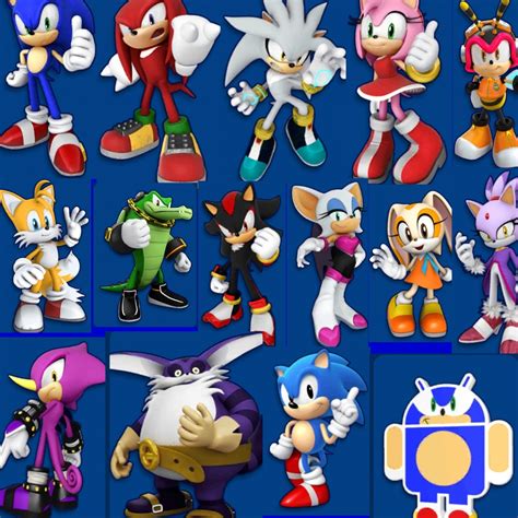 All Characters From Sonic Dash by Reloaded-DA on DeviantArt