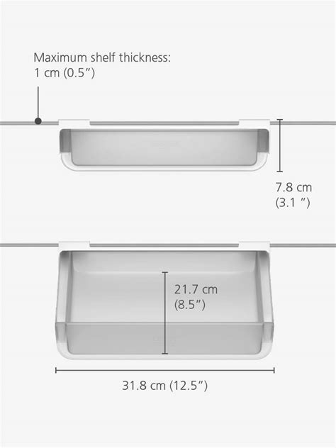 Fridge Under-shelf Storage Drawer | Joseph Joseph