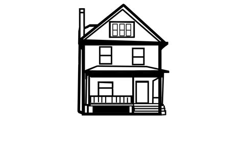 House Line Drawing Free Stock Photo - Public Domain Pictures