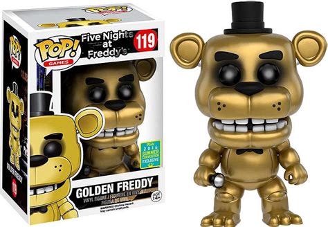 Funko Five Nights at Freddys Funko POP Games GOLDEN Freddy Exclusive Vinyl Figure 119 - ToyWiz