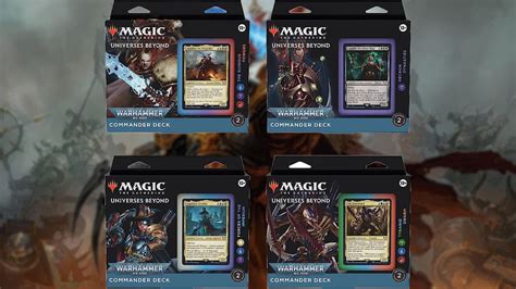 MTG Warhammer Commander decks drop 33% in can’t-miss sale - Dexerto