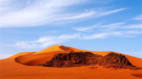 Africa Algeria Desert Dune Rock Sahara Sand 4K HD African Wallpapers | HD Wallpapers | ID #55143