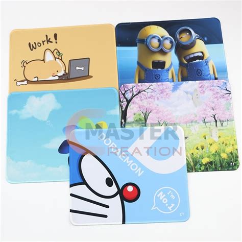 Anime Mouse Pad | Cartoon Mouse Pad | PVC Mouse Pad | Master Creation ...