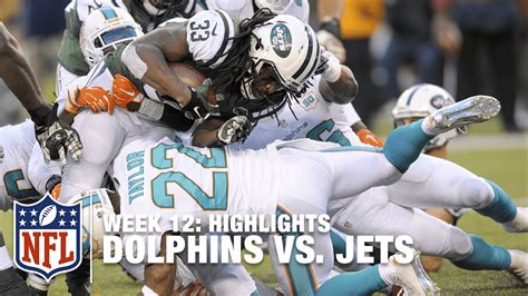 Dolphins vs. Jets | Week 12 Highlights | NFL - YouTube