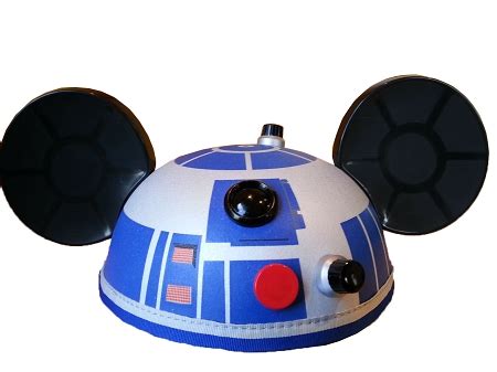 Disney Hat - Ears Hat - R2-D2 Star Wars - Mickey Mouse-Hats-