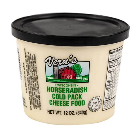 Buy Wisconsin Horseradish Cheese Spread Online | Vern's Cheese