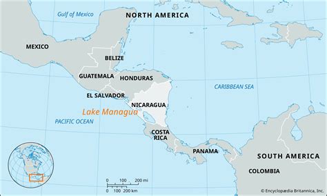 Lake Managua | Nicaragua, Map, Location, & Facts | Britannica