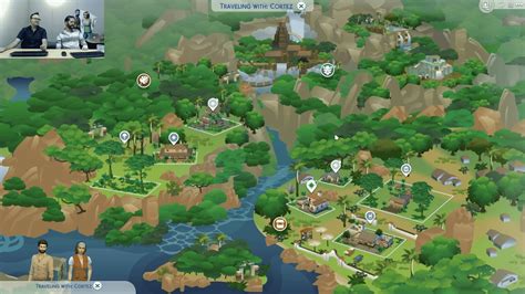 The Sims 4 Jungle Adventure: Selvadorada World Map