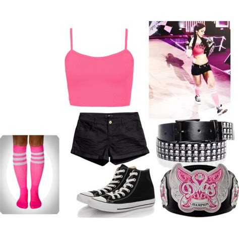 Aj Lee Wrestling Outfit