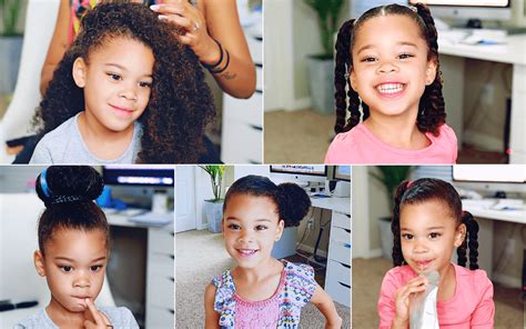 27 Mixed Girl Hairstyles Your Toddler Will Love