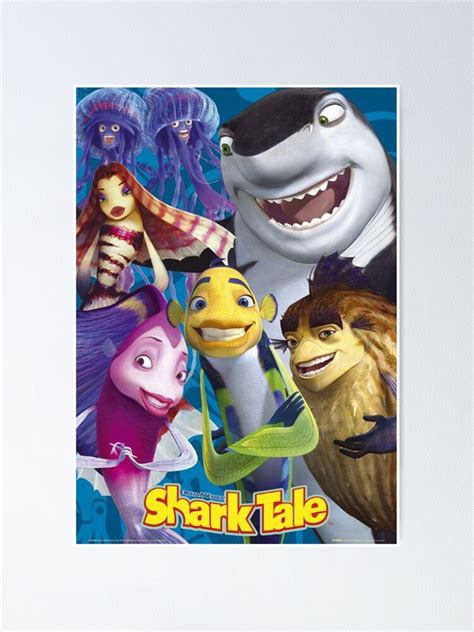 "Shark Tale poster" Poster for Sale by phillipslucy | Redbubble