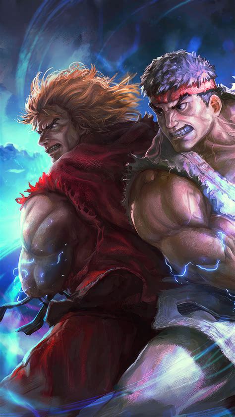 1080x1920 Hadouken Street Fighter Fan Art Iphone 7,6s,6 Plus, Pixel xl ...