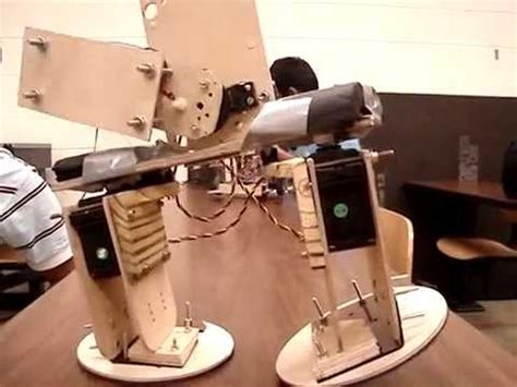 Walking robot - YouTube