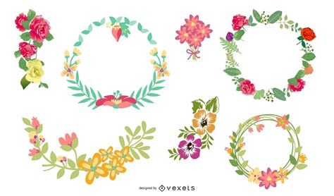 Free Vector Floral Border Designs