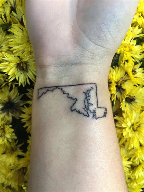 Maryland, My Maryland by Sarah Rice at Time Bomb Tattoo in Frederick, Maryland. : r/tattoos