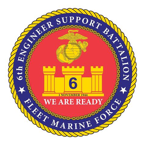 USMC 6th Engineer Support Battalion | Battalion, Marine forces, Supportive