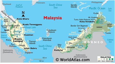 Malaysia Maps & Facts - World Atlas