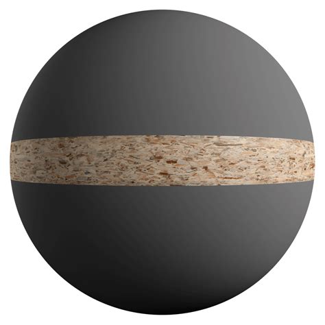 Chipboard End-grains Seamless PBR Texture