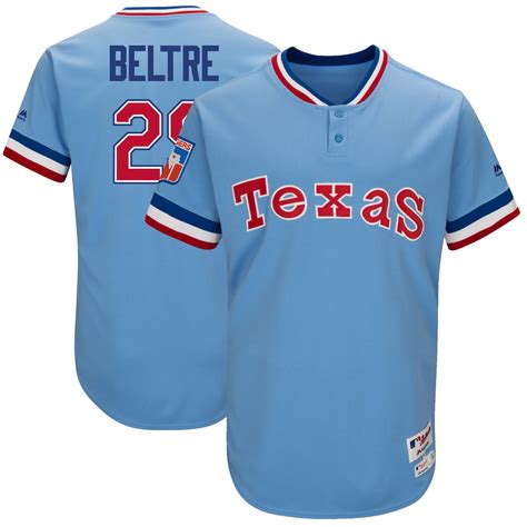 Adrian Beltre Texas Rangers Majestic 1977 Turn Back the Clock Authentic ...