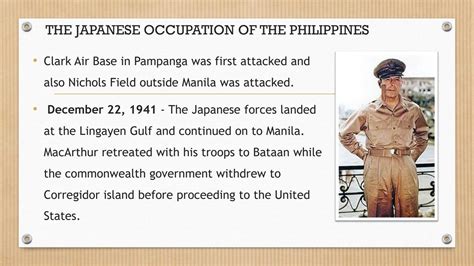 SOLUTION: The japanese occupation of the philippines - Studypool