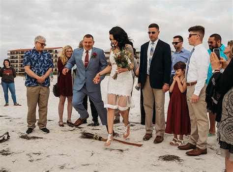 Jumping the Broom | A Florida Beach Wedding