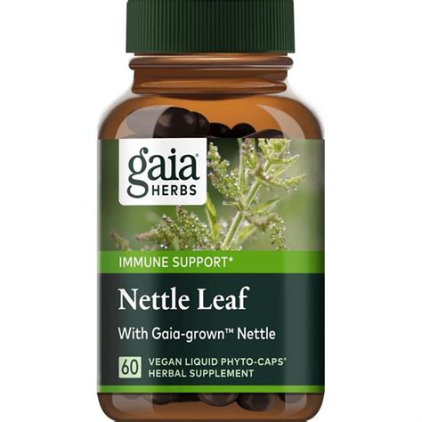 Gaia Herbs Nettle Leaf - 60 Capsules