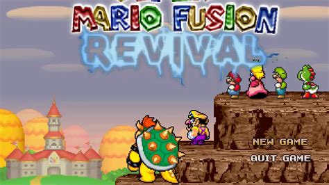 Let's Play Super Mario Fusion Revival - Part 1 - Wie Mushroom Kingdom Fusion, abgebrochen - YouTube