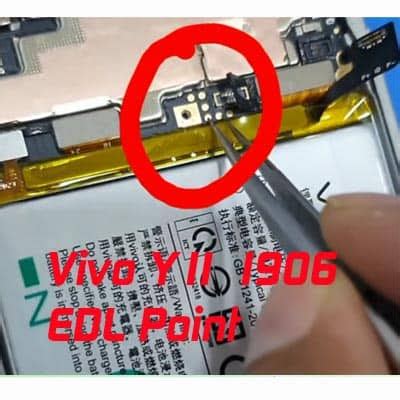 Vivo Y11 (1906) EDL Point | Test Point Screen lock & FRP Solution