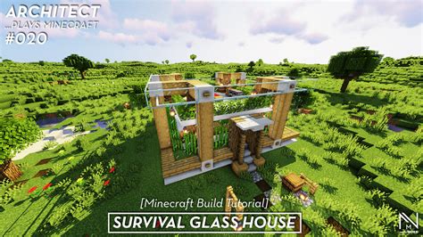 Minecraft Glass House Minecraft Map