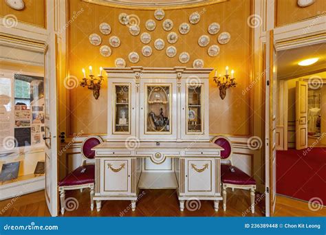 Interior View of the Amalienborg Palace Museum Editorial Stock Photo ...