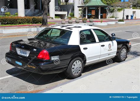 LAPD Police Car Editorial Image | CartoonDealer.com #153990178