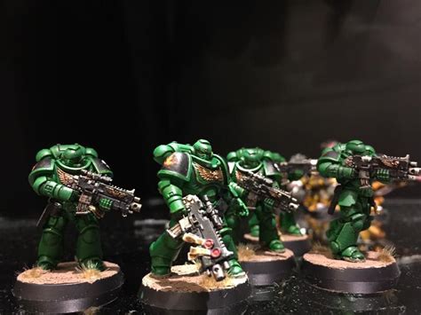 Salamander Primaris Marines by Tito Kanjanapas Warhammer 40k ...