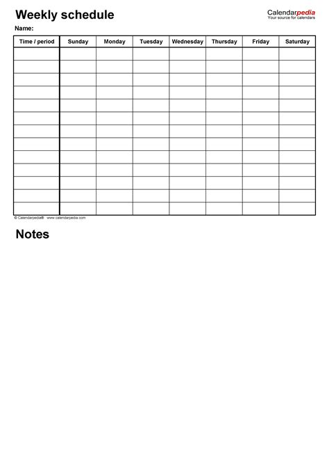 Monthly Rota Plan : Blank Calendar Template Poster Weekly Rota Template - Smith Agoeme