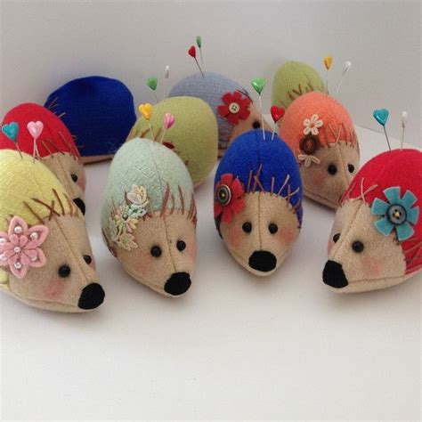 The Happy Hedgehog Pin Cushion | Piece (With images) | Pin cushions patterns