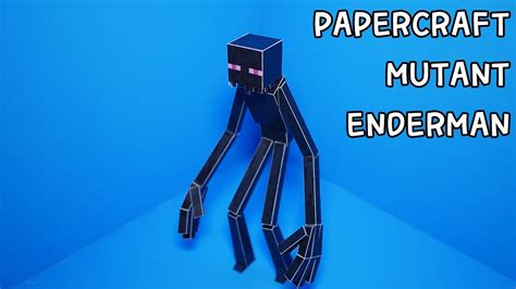 Mutant Enderman Papercraft