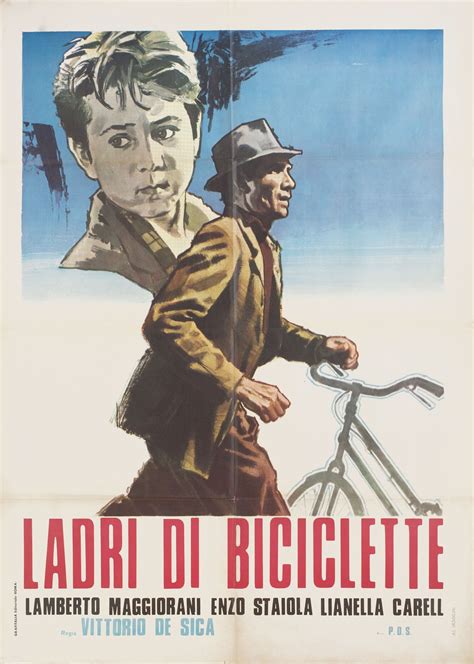 Bicycle Thieves R1958 Italian Due Fogli Poster - Posteritati Movie Poster Gallery