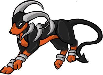 Houndoom: The evolution form of Houndour | Pokemon, Pokemon fan ...