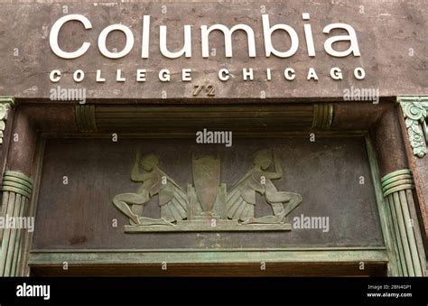 Columbia College Chicago Illinois Stock Photo - Alamy