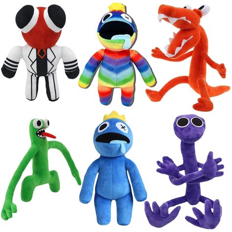 Rainbow Friends Monster Plush Horror Game Stuffed Toys Blue Green orange doll | #4621440235