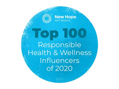 Top 100 Responsible Health & Wellness Influencers of 2020