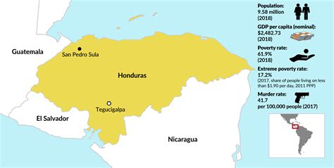 Honduras Poverty Map