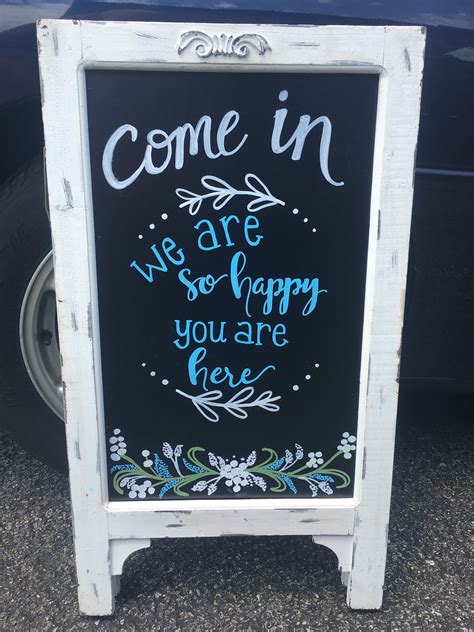 Welcome Chalkboard for Boutique Business Chalkboard, Cafe Chalkboard, Welcome Chalkboard ...