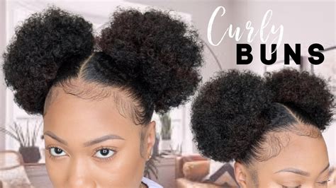 Cute Bun Hairstyles For Black Hair - 40 Elegant Natural Hair Updos For Black Women Coils And ...