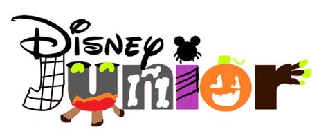 Disney Junior Halloween Logo by AdrianoBro on DeviantArt