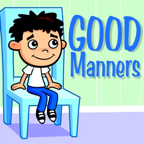 Manners For Kids Clipart