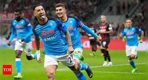 Napoli make title statement at Milan to hold Serie A lead | Football News - Times of India