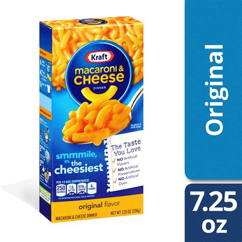 Kraft Original Macaroni & Cheese (7.25 oz Box) - Buy Online in UAE. | Grocery Products in the ...