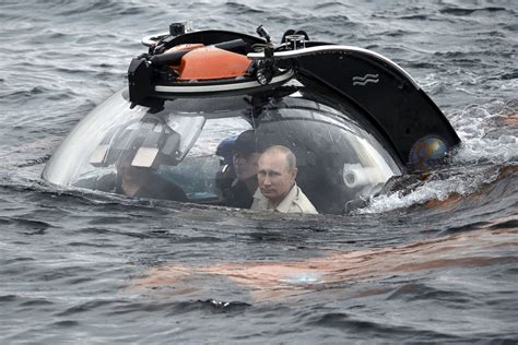 Russian President Vladimir Putin Takes a Ride in the Black Sea Picture | Russian President ...