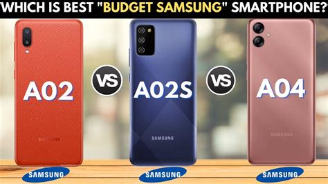 Samsung A02 Vs Samsung A02s Vs Samsung A04 - YouTube