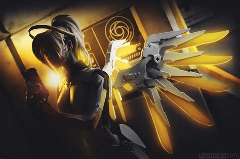 Overwatch Mercy Artwork, HD Games, 4k Wallpapers, Images, Backgrounds, Photos and Pictures